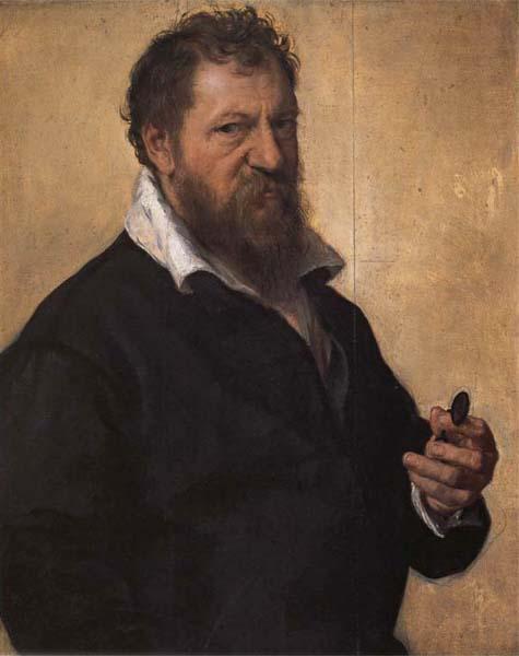 Lambert Lombard Self-Portrait oil painting picture